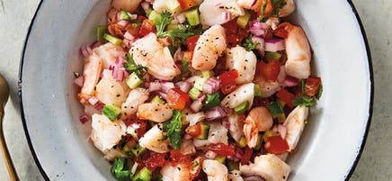 Ceviche aux crevettes