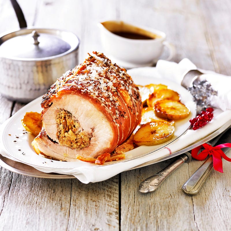 Foto van Geroosterde varkensrollade met salie & venkel door WW
