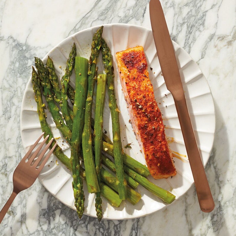 Sheet-Pan Salmon & Asparagus