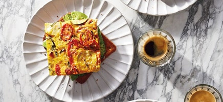 Frittata Avocado Toast