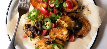 Nachos végétariens aux patates douces
