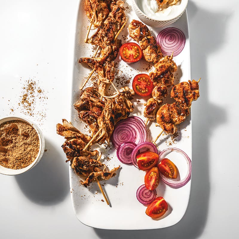 ViktVäktarna - Grillade kycklingspett med suya