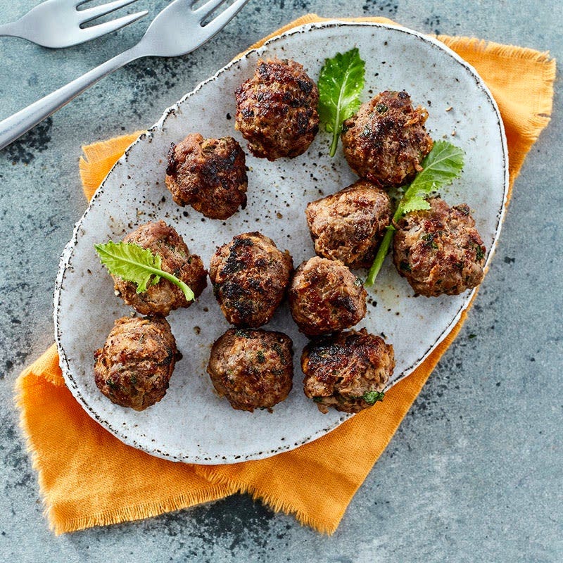 Mini-Kohlrabi-Frikadellen