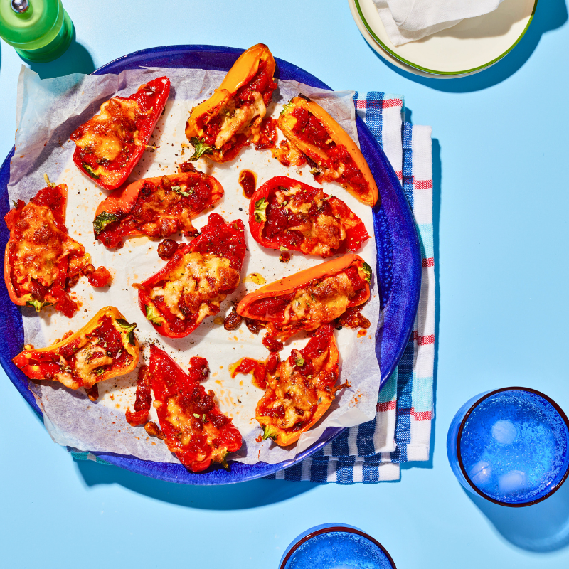 Photo of Mini Pepper Pizza Bites by WW