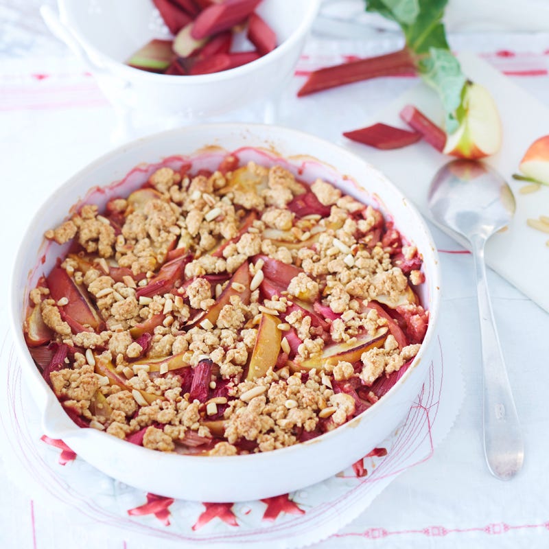 Rhabarbercrumble
