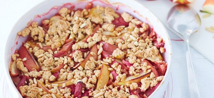 Rhabarbercrumble