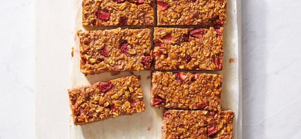 Double oatmeal breakfast bars