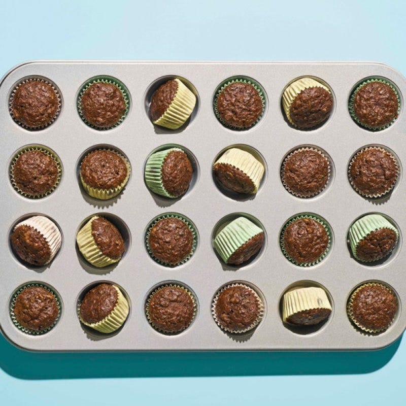 Photo of Chocolate-zucchini bread mini muffins by WW