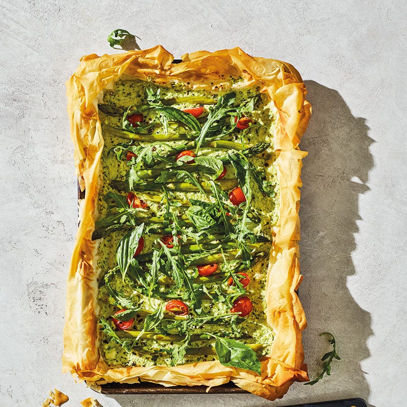 Gemüsetarte mit Filoteig