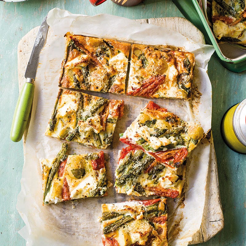 Kartoffel-Gemüse-Kuchen mit Ricotta