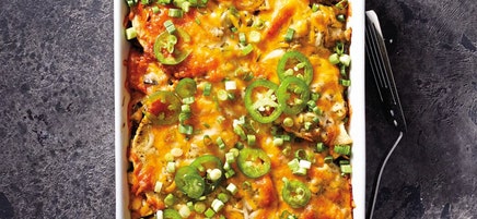 Vegetarian taco casserole