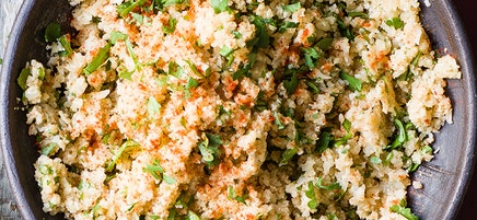 Spiced Cauliflower Rice