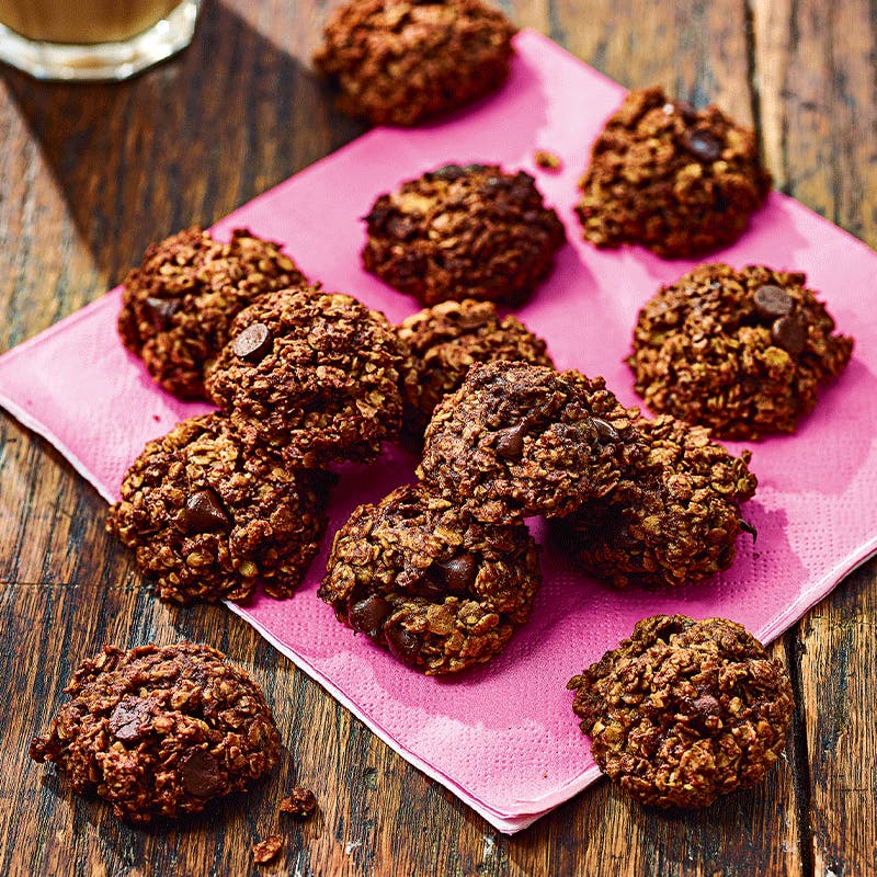 Choc-chip oat bites