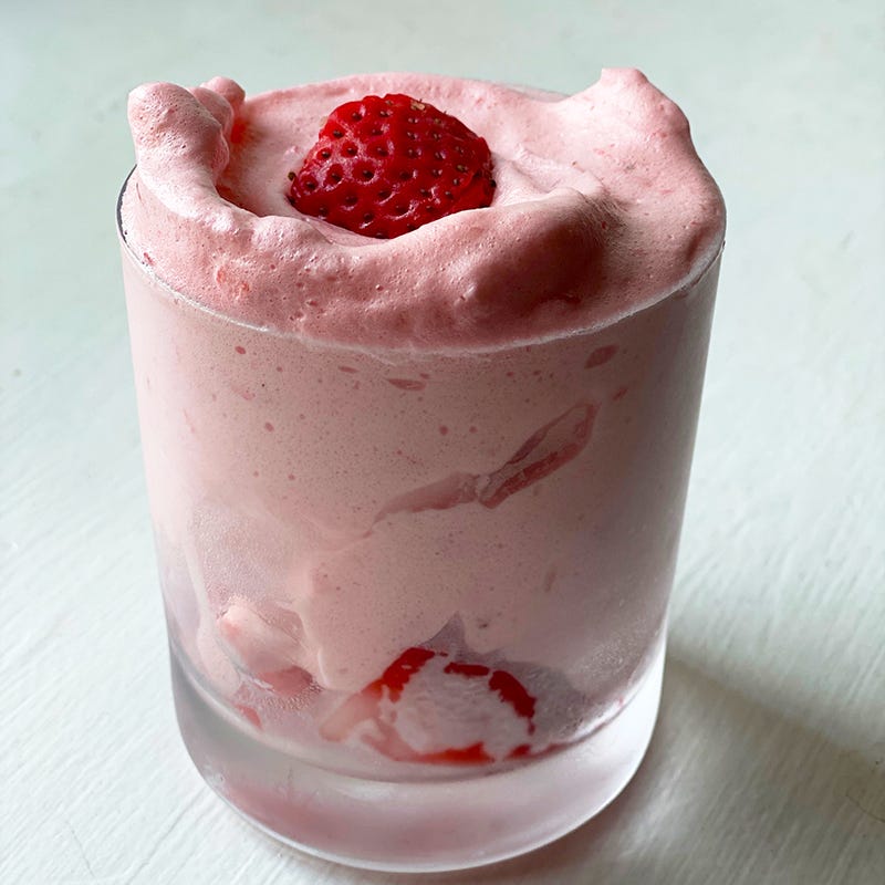 Photo of Simple Strawberry Mousse by WW