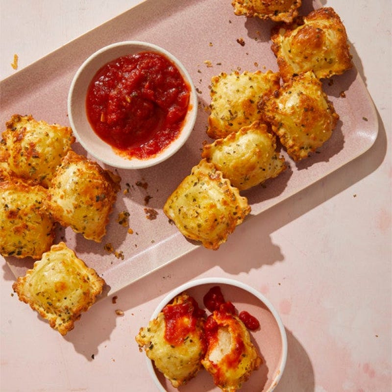 Photo of Baked Ravioli with Marinara Dipping Sauce by WW
