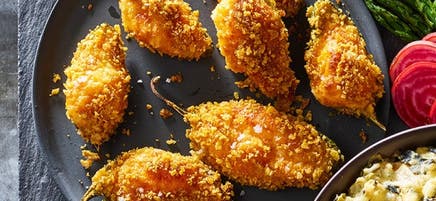 « Poppers » croustillants de piments jalapenos