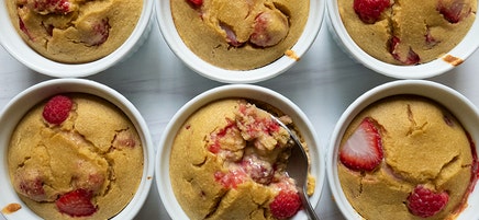 Red Berry Baked Oats