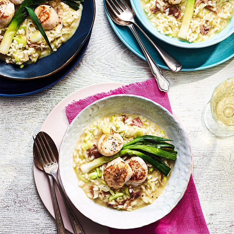 ViktVäktarna - Risotto med pilgrimsmusslor