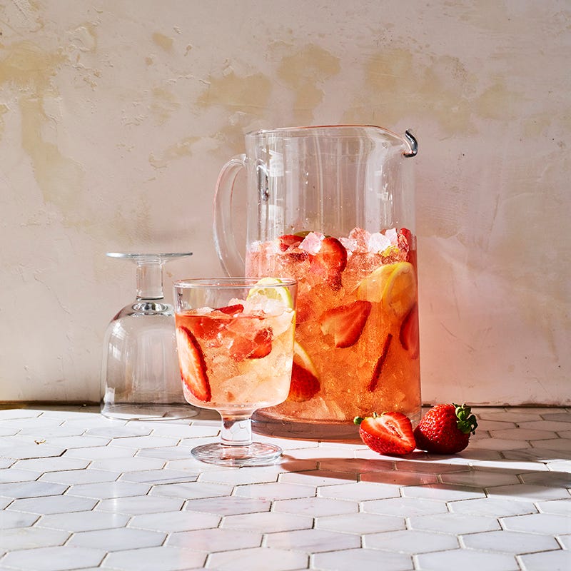 ViktVäktarna - Rosésangria med jordgubbar och citron