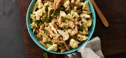 One pot pasta med blomkål och citron