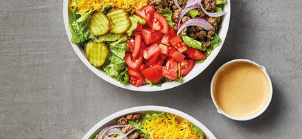 Cheeseburger-Bowl