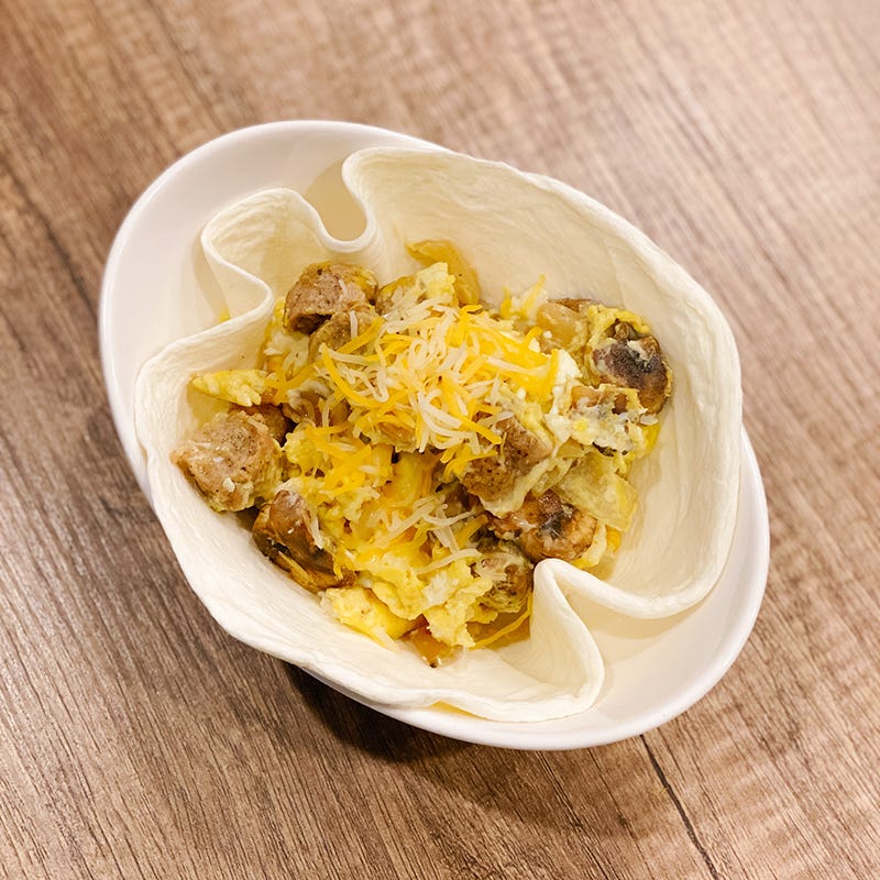 Photo of Cheese, Sausage & Veggie Egg White “Wrap” by WW