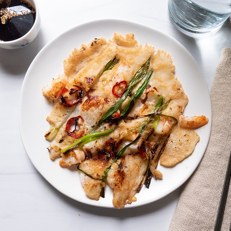 Haemul pajeon (Korean seafood pancake)