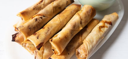 Air-fryer lumpia