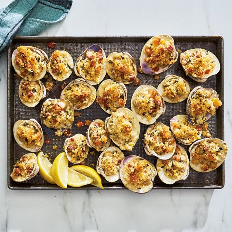 Photo of Clams oreganata with pancetta by WW