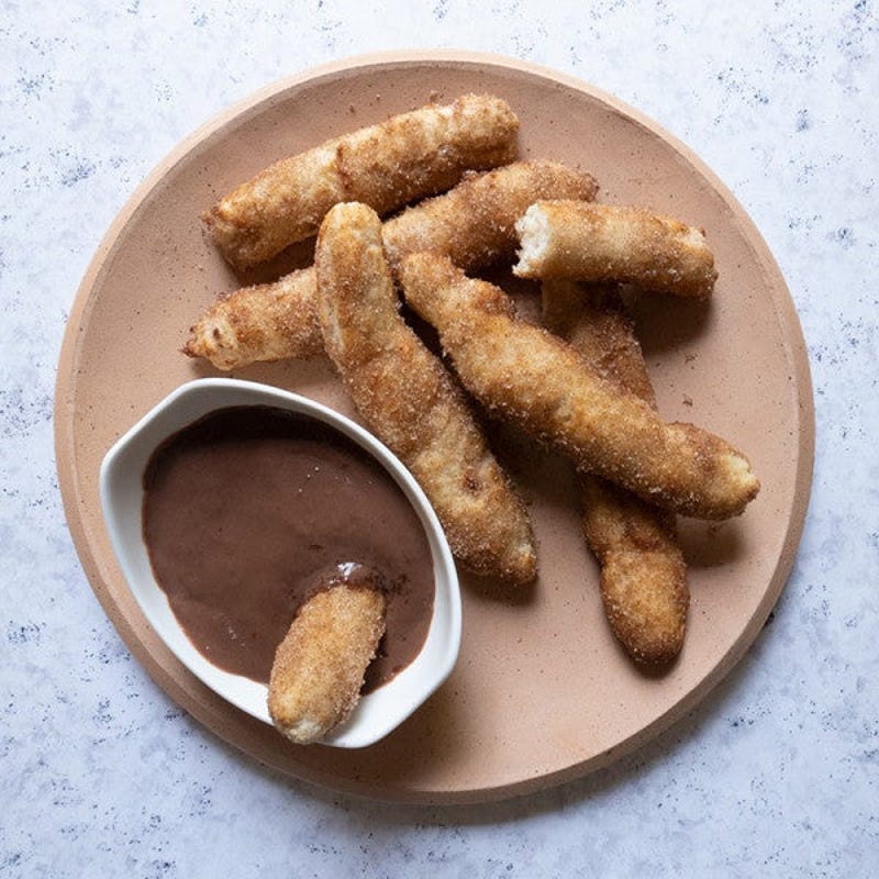 Photo de Churros à la friteuse à convection avec sauce au chocolat par WW