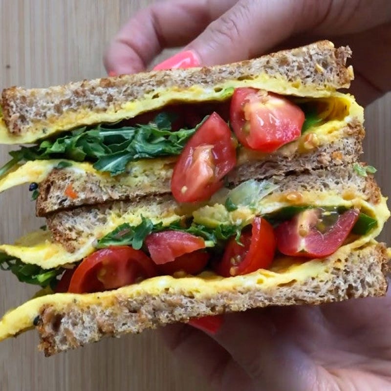 Photo de Sandwich-déjeuner astucieux au poêlon par WW