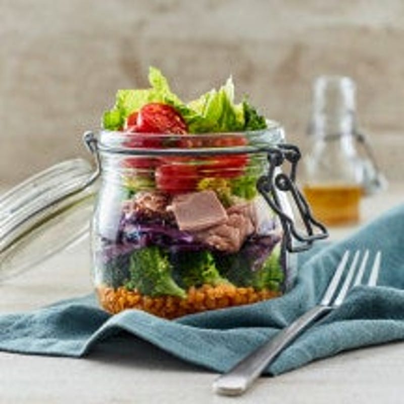 To-Go-Salat mit Thunfisch