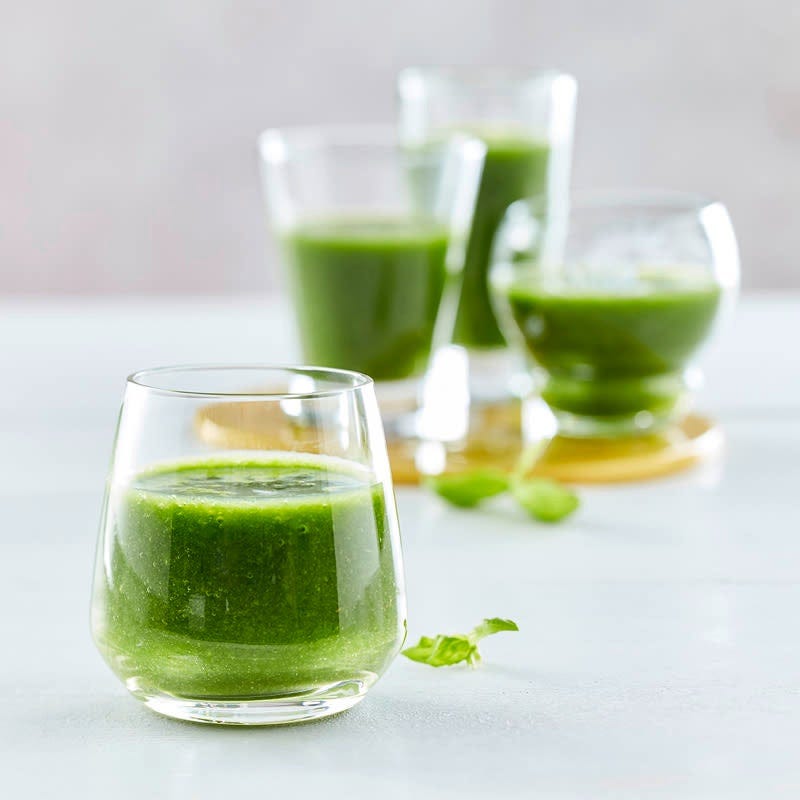 Grüner Smoothie-Shot