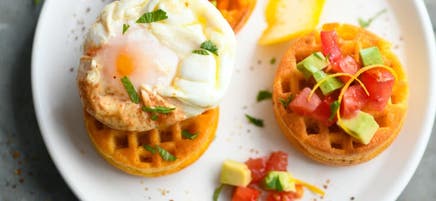 Gaufres aux patates douces