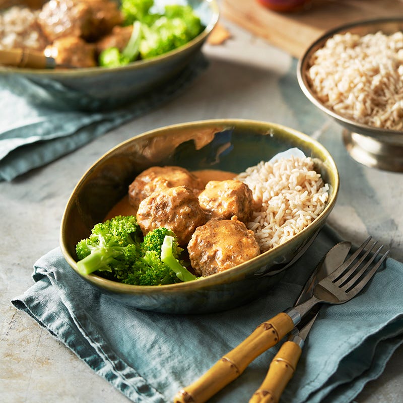 ViktVäktarna - Köttbullar i kokossås