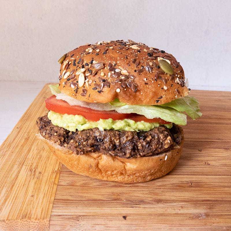 Easy black bean burgers
