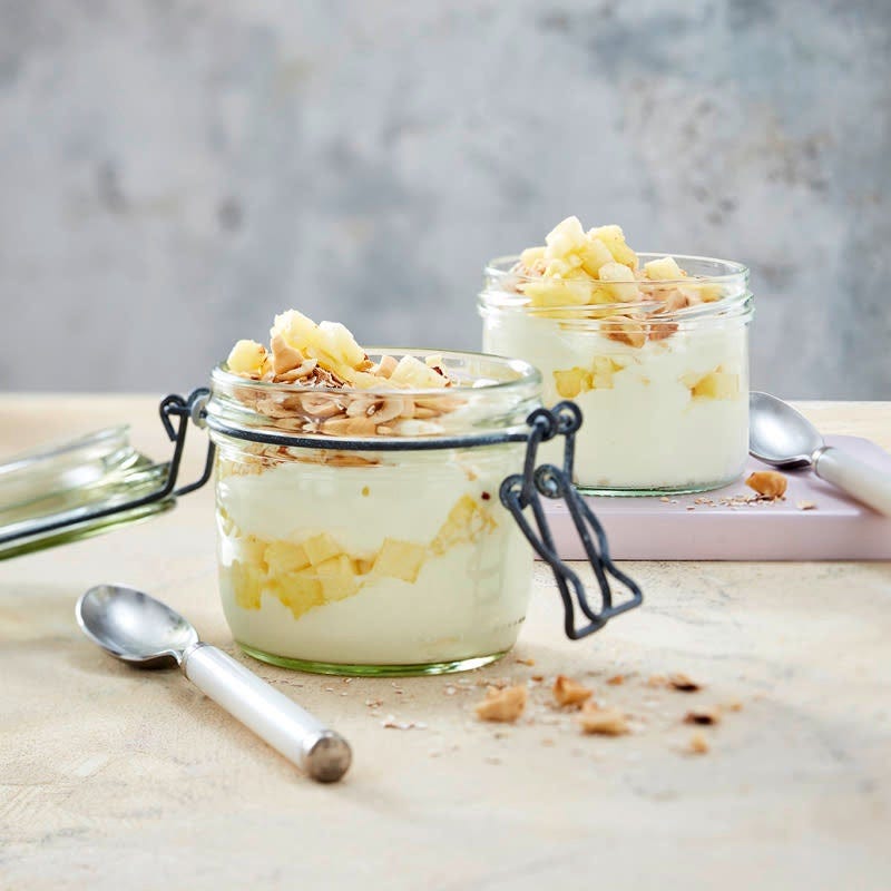 Energie-Joghurt mit Ananas
