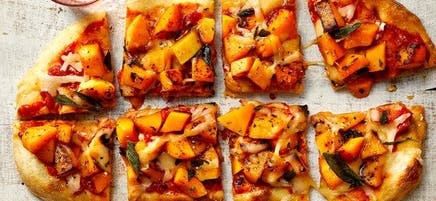 Butternut-sage pizza