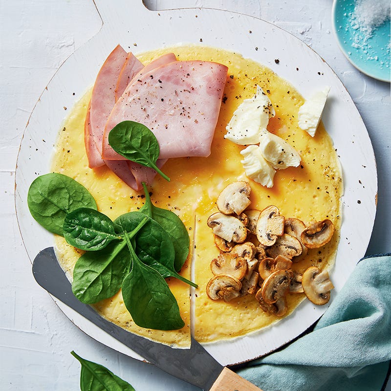 Omelette wrap