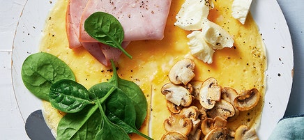 Mandi's omelette wrap