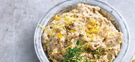 Bohnen-Mandel-Paste