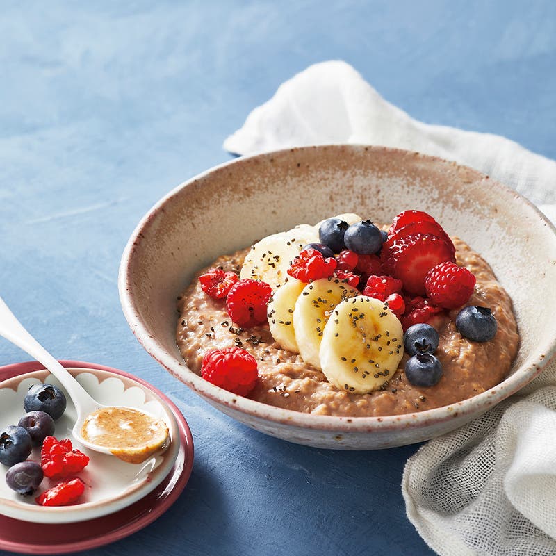 Chocolate nut protein oats
