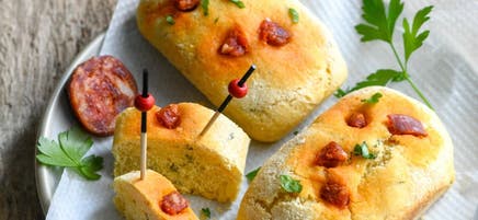Pains au chorizo