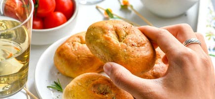 Leichte Focaccia