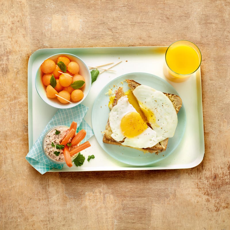 Plateau "croque-madame"