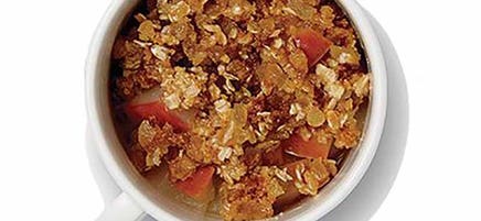 Ginger pear crisp