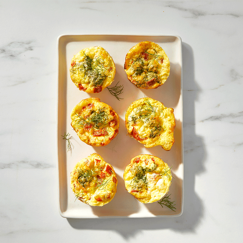 Veggie egg cups