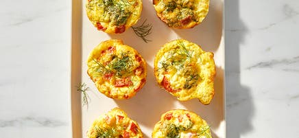 Veggie egg cups