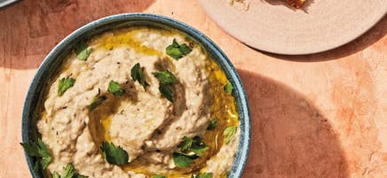 Smoky eggplant dip