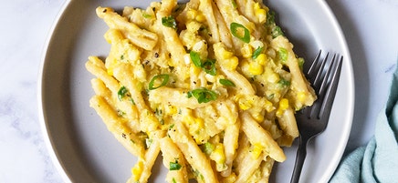 Creamy Fresh Corn Pasta